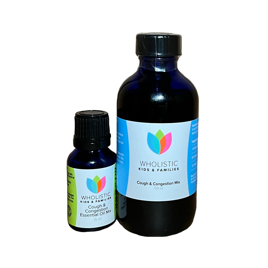 Cough and Congestion Mix + Essential Oil Bundle